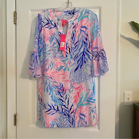 NWT Lilly Pulitzer Elenora Silk Dress - Picture 4 of 4